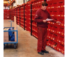 Example of Picking Bins In Use