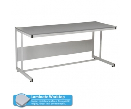 Cantilever Frame Workbench with Laminate Worktop