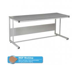 Cantilever Frame Workbench with MDF Worktop