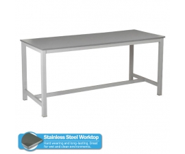 Heavy Duty Workbench  with Stainless Steel Worktop