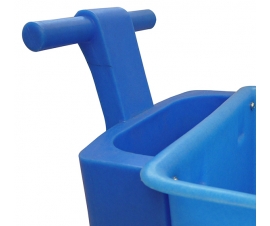 Handle on Blue Truck