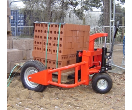 Rough Terrain Pallet Truck Outside Example