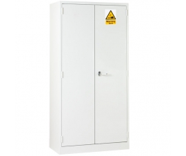 White Acid Storage Cabinet Example