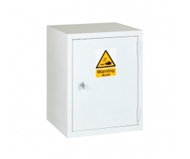 White Acid Storage Cabinet Example