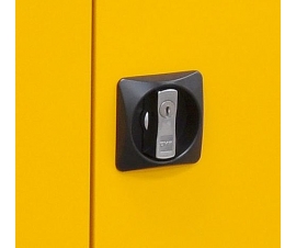 “No snag” handles with 2-point locking