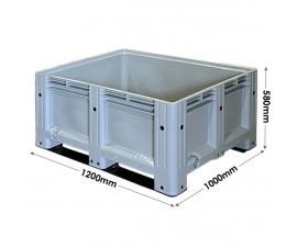 1200 x 1000 x 580mm Pallet Box Dimensions