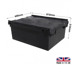 Extra Large Plastic Storage Crate Box 103 Litre