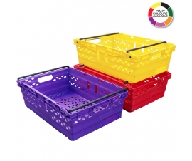 Coloured Supermarket Crates