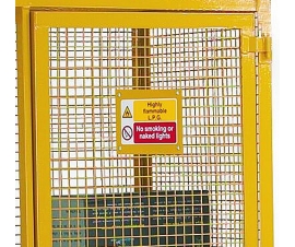 Optional Hazardous Sign - Factory Fitted