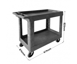 Plastic Service Trolley Dimensions