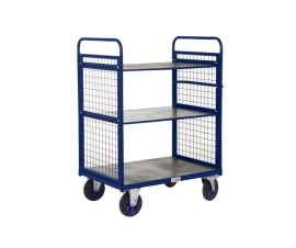 Distribution Trolley With 2 Sides And Shelves