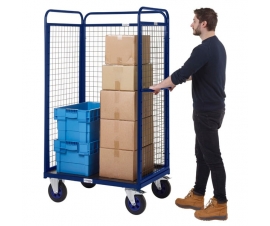 Distribution Trolley In Use
