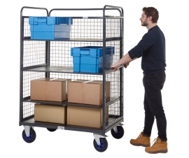 Distribution Trolley In Use Example