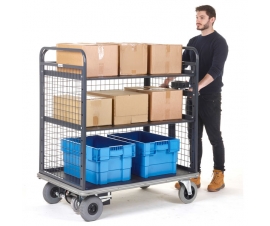 Powered Distribution Trolley In Use