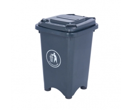 50 Litre Bin In Grey
