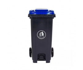 120 Litre Wheeled Bin in Blue