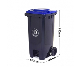 120 Litre Wheeled Bin Dimensions