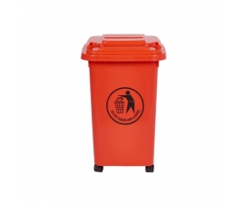 LWB30Y 30 Litre Wheeled Bin In Red