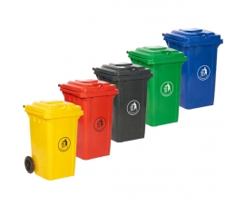 80 Litre Wheeled Bin Colours Available