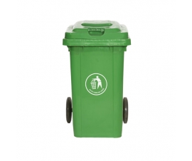 80 Litre Wheeled Bin In Green