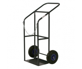 Cylinder Trolleys With Solid Rubber Wheels