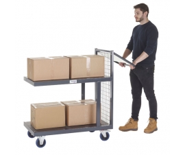 Picking Trolley In Use