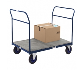 Platform Truck In Use Example