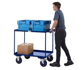 Shelf Trolley In Use