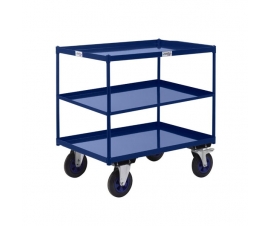 Shelf Trolleys with 3 Tier Steel Shelving