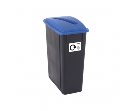 65 Litre Plastic Bin With Blue Lid