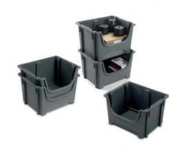 Big Plastic Picking Bins Nesting and Stacking