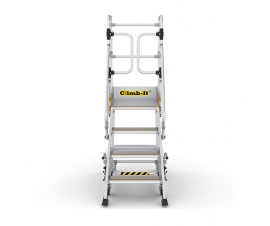 Safety Steps With Safety Lock Front View