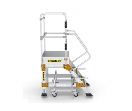 Safety Steps With Safety Lock Side View