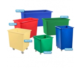 Food Grade Plastic Containers on Wheels