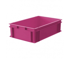 Pink Plastic Stacking Containers - M208A