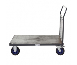 Single End Platform Truck Side View