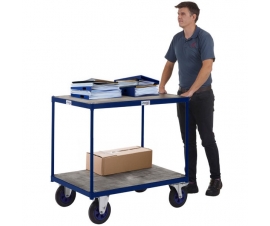 Shelf Trolley In Use