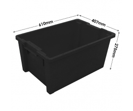 50 Litre Stack and Nest Containers (180º Rotation)