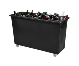 165 Litre Long Black Bottle Skip