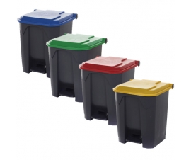 30 Litre Bin Available With 4 Lid Colours