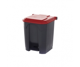 30 Litre Bin With Red Lid