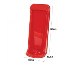 Single Fire Extinguisher Stand Dimensions