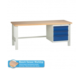 Heavy Duty Workbench With Drawers