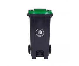 120 Litre Wheeled Bin in Green