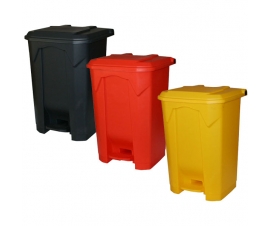 80 Litre Pedal Bin In 3 Colours