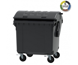1100 Litre Roll Top Wheeled Bin