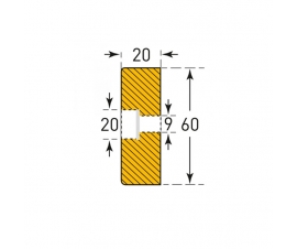1000mm Length Pre-Drilled With 3 Holes