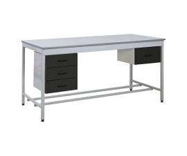 Taurus Utility Workbench with Triple Drawer Single Drawer