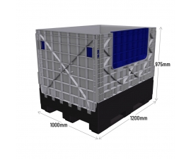 Collapsible Plastic Pallet Box