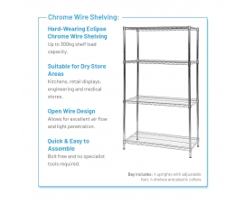 Chrome Wire Shelving Information